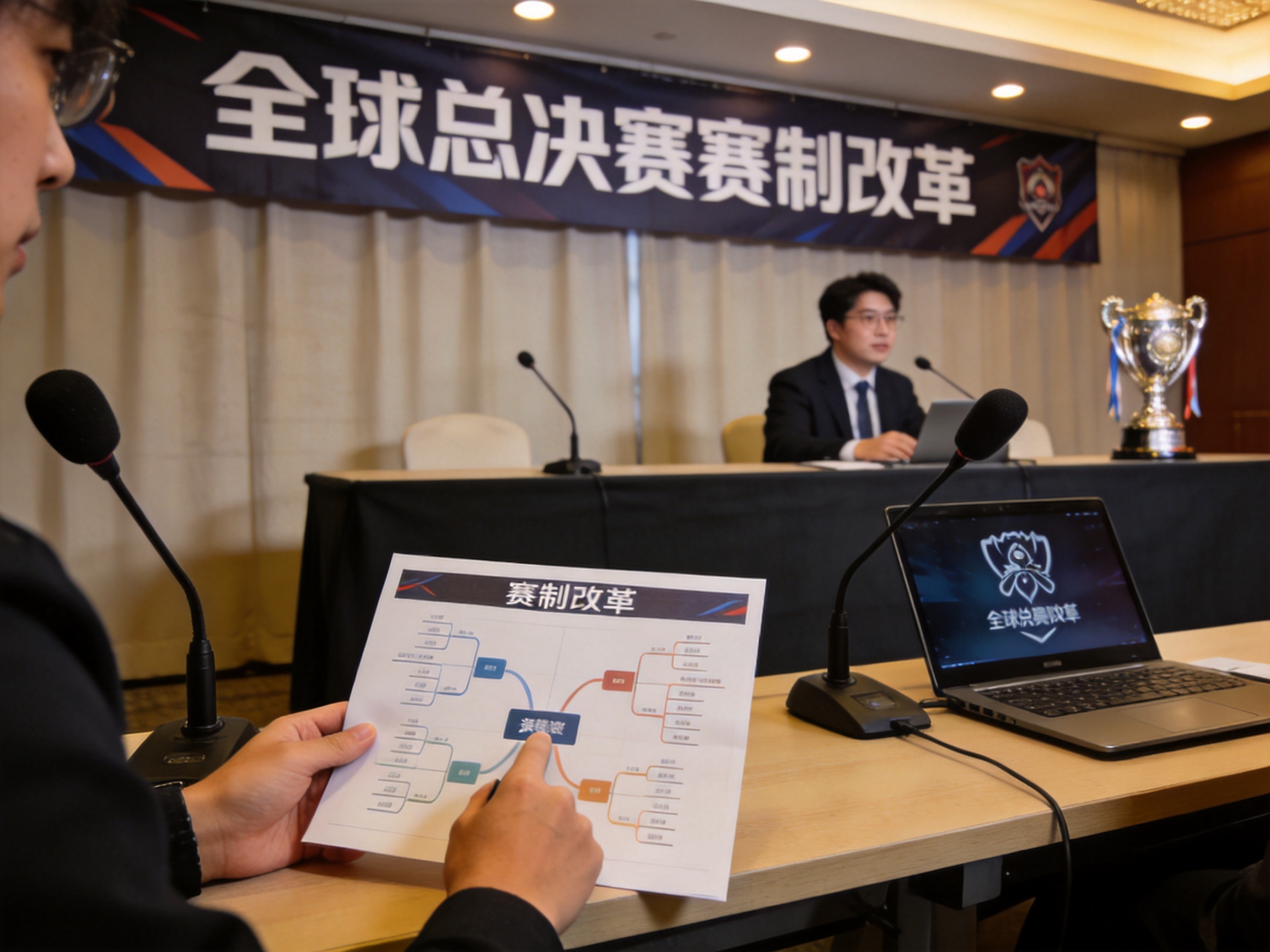 2025全球总决赛赛制改革发布会现场图片